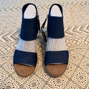 Tom’s Navy Majorca Women’s Cutout